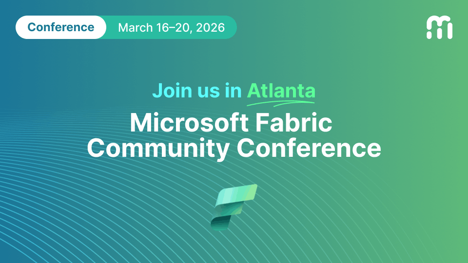 Microsoft Fabric Community Conference