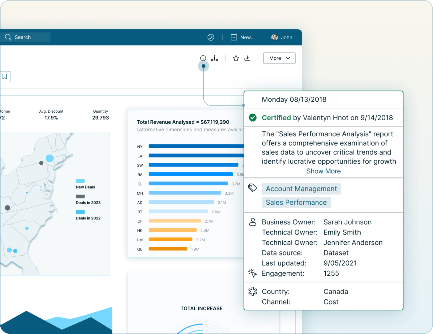 Global BI search interface with advanced filtering and certification options Mobile Version