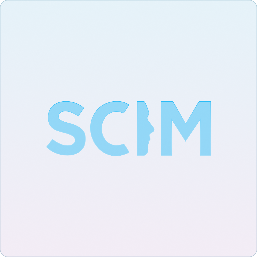 Diagram illustrating automated user and group provisioning using SCIM mobile